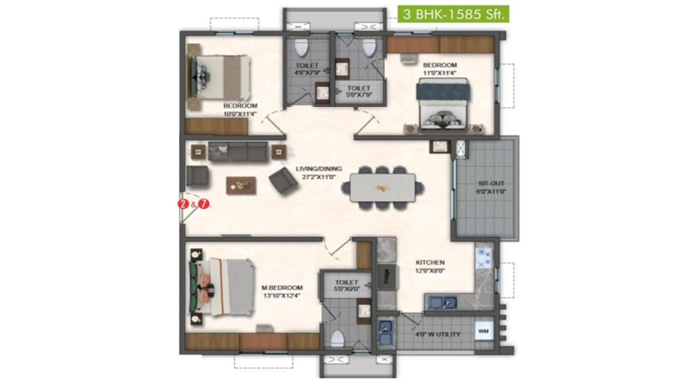 Sowparnika Sanvi Phase 2 Whitefield-floor plan 3.jpg